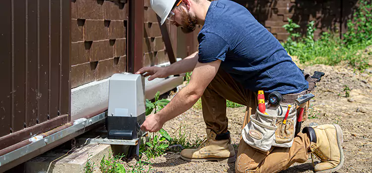 Electric Driveway Gate Installation Olney